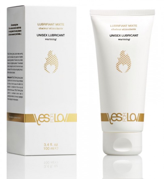 Лубрикант на водной основе с согревающим эффектом Warming Unisex Lubricant - 100 мл. - YESforLOV - купить с доставкой в Грозном