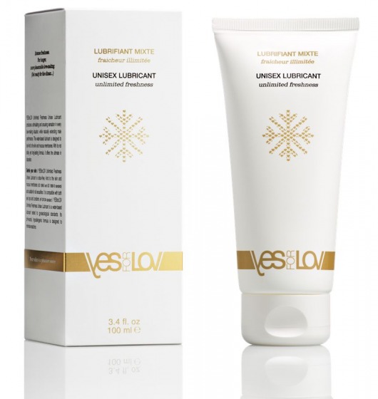 Лубрикант на водной основе с охлаждающим эффектом Unlimited Freshness Unisex Lubricant - 100 мл. - YESforLOV - купить с доставкой в Грозном