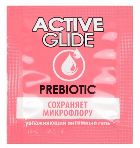 Лубрикант на водной основе Active Glide с пребиотиком - 3 гр. - Биоритм - купить с доставкой в Грозном