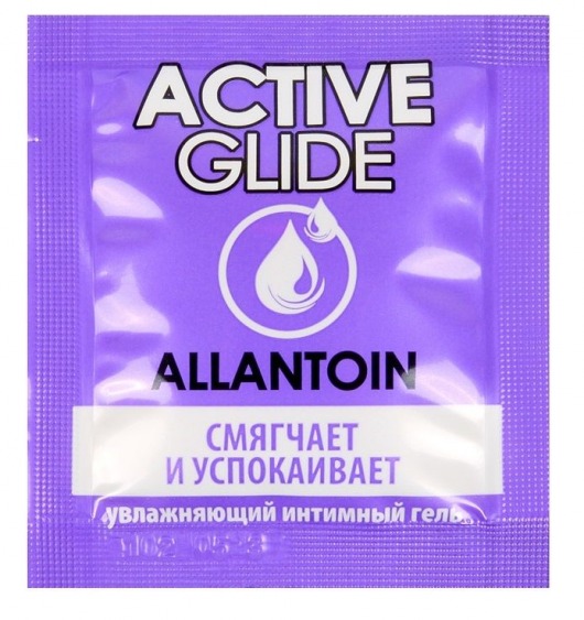 Лубрикант на водной основе Active Glide с аллантоином - 3 гр. - Биоритм - купить с доставкой в Грозном