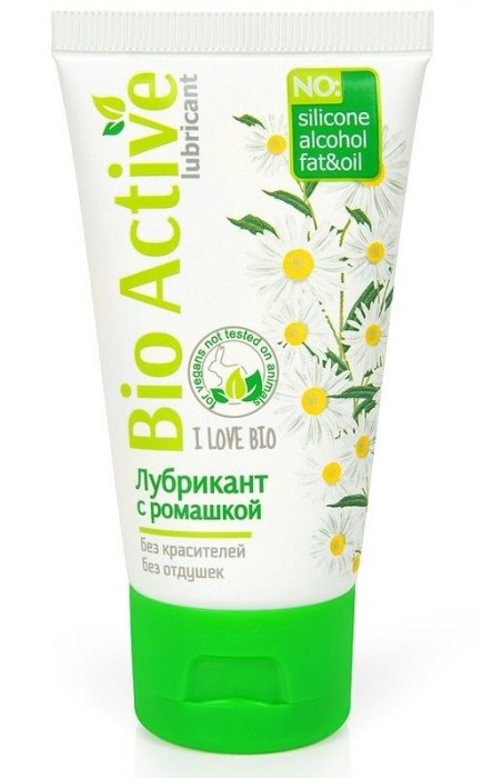Гель-лубрикант на водной основе Bio Active - 50 гр. - Биоритм - купить с доставкой в Грозном