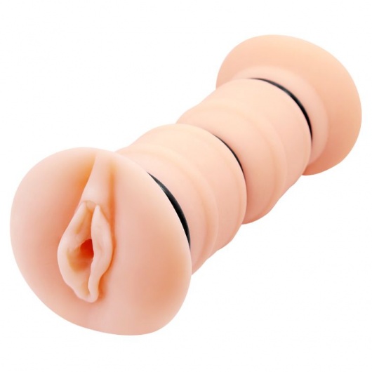 Телесный вибромастурбатор-вагина Michelle - Baile - в Грозном купить с доставкой
