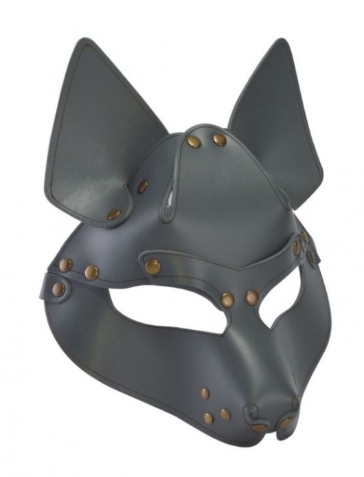 Серая маска Wolf с клепками - Sitabella - купить с доставкой в Грозном