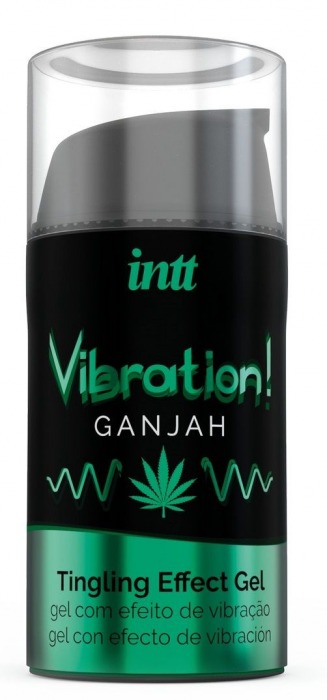 Жидкий интимный гель с эффектом вибрации Vibration! Ganjah - 15 мл. - INTT - купить с доставкой в Грозном