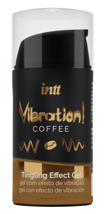 Жидкий интимный гель с эффектом вибрации Vibration! Coffee - 15 мл. - INTT - купить с доставкой в Грозном