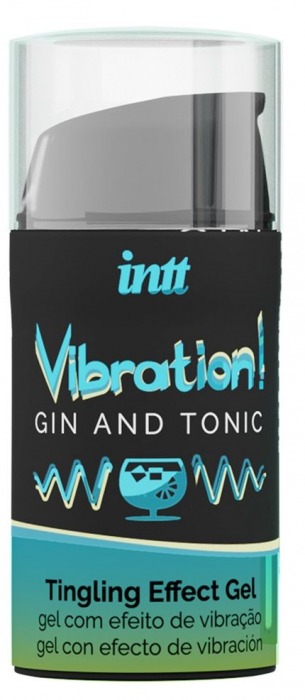 Жидкий интимный гель с эффектом вибрации Vibration! Gin   Tonic - 15 мл. - INTT - купить с доставкой в Грозном