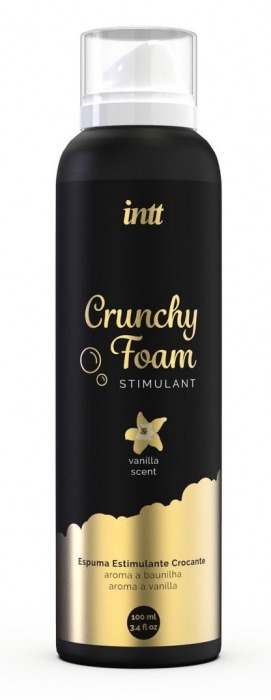 Пенка для массажа Crunchy Foam Stimulant Vanilla - 100 мл. - INTT - купить с доставкой в Грозном