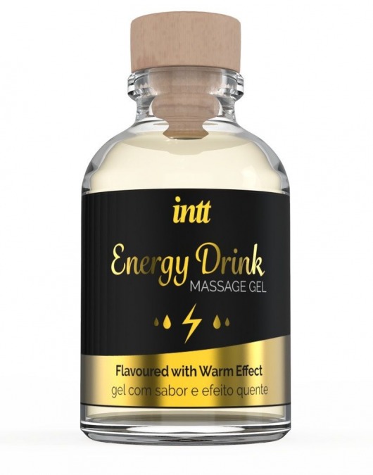 Массажный гель с согревающим эффектом Energy Drink - 30 мл. - INTT - купить с доставкой в Грозном