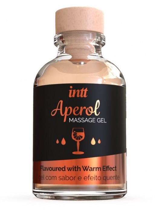 Массажный гель с согревающим эффектом Aperol - 30 мл. - INTT - купить с доставкой в Грозном