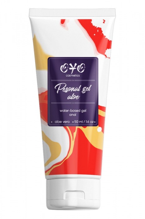 Анальная смазка на водной основе OYO Personal Gel Aloe - 50 мл. - OYO - купить с доставкой в Грозном