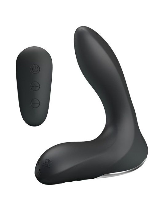 Массажер простаты Nasreddin с функцией расширения и пультом ДУ - 13,5 см. - Baile - в Грозном купить с доставкой