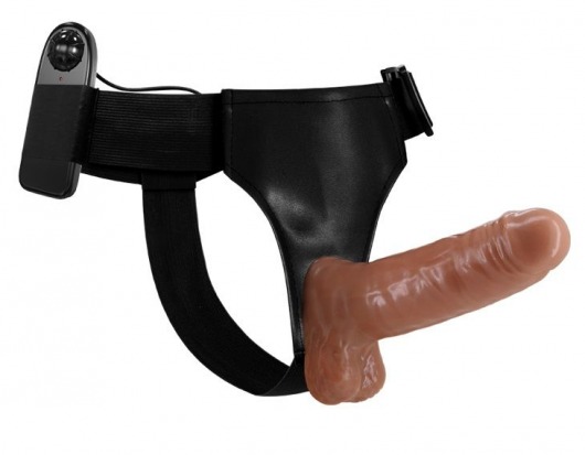 Страпон на трусиках с вибрацией Ultra Passionate Harness - 16 см. - Baile - купить с доставкой в Грозном