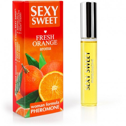 Парфюм для тела с феромонами Sexy Sweet с ароматом апельсина - 10 мл. -  - Магазин феромонов в Грозном