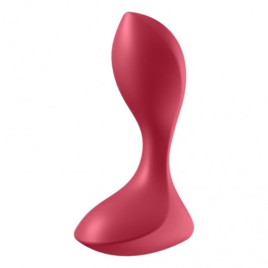 Красный вибромассажёр простаты Satisfyer Backdoor Lover - 14 см. - Satisfyer - в Грозном купить с доставкой