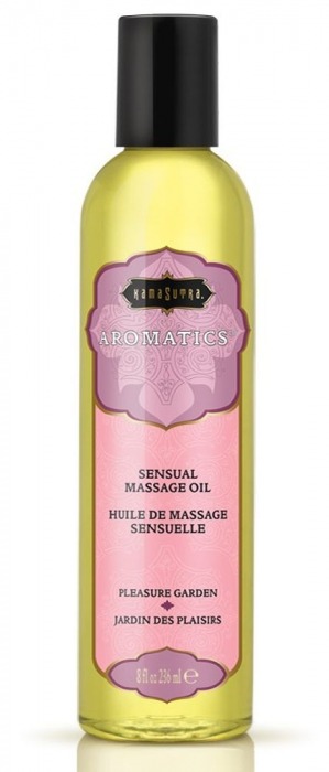 Массажное масло с цветочным ароматом Pleasure Garden - 236 мл. - Kama Sutra - купить с доставкой в Грозном