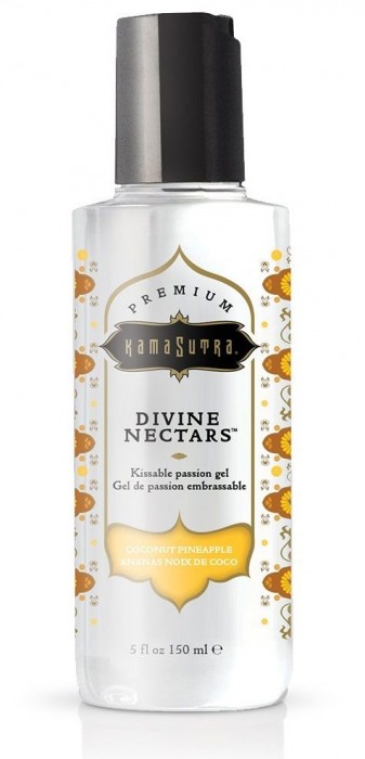 Гель-лубрикант на водной основе Divine Nectars Vanilla с ароматом ванили - 150 мл. - Kama Sutra - купить с доставкой в Грозном