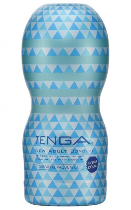 Мастурбатор с охлаждающей смазкой TENGA Original Vacuum Cup Extra Cool - Tenga - в Грозном купить с доставкой
