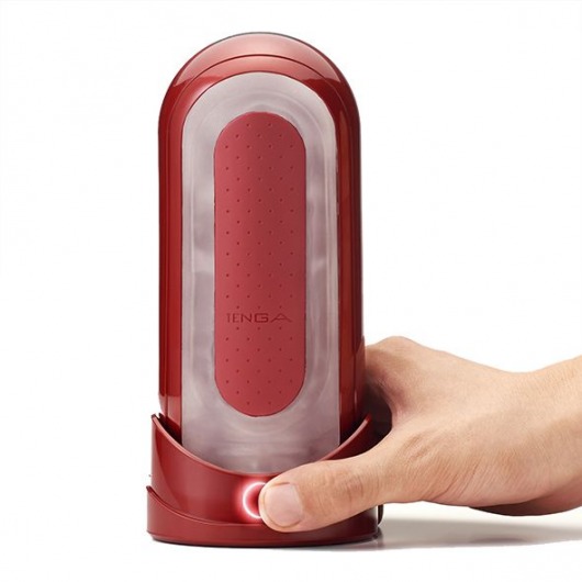 Красный мастурбатор Flip Zero Red   Warmer с подогревом - Tenga - в Грозном купить с доставкой