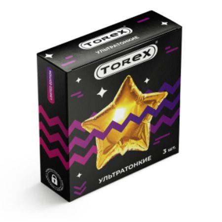 Презервативы Torex Party  Ультратонкие  - 3 шт. - Torex - купить с доставкой в Грозном