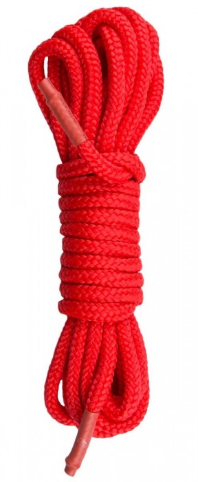 Красная веревка для связывания Nylon Rope - 5 м. - Easy toys - купить с доставкой в Грозном