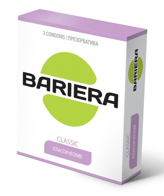 Классические презервативы Bariera Classic - 3 шт. - Bariera - купить с доставкой в Грозном