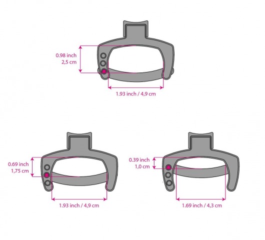 Кольцо с зажимом для мошонки для пояса верности Pubic Enemy - MyStim - купить с доставкой в Грозном