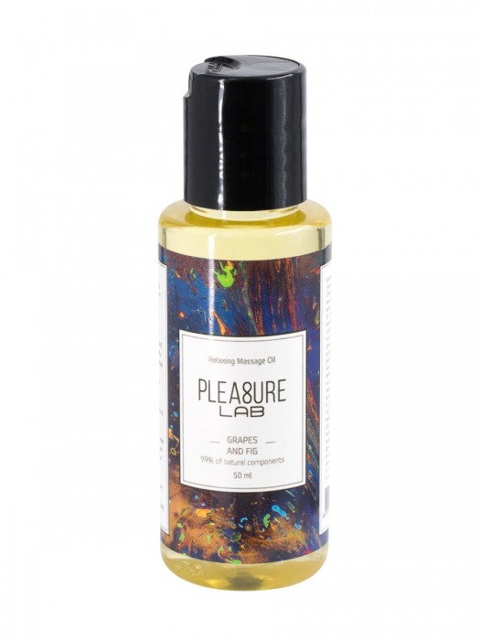 Массажное масло Pleasure Lab Relaxing с ароматом винограда и инжира - 50 мл. - Pleasure Lab - купить с доставкой в Грозном
