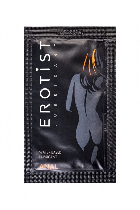 Пробник лубриканта на водной основе Erotist Anal - 4 мл. - Erotist Lubricants - купить с доставкой в Грозном