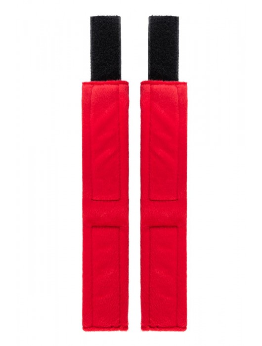 Красно-черные велюровые оковы Anonymo - ToyFa - купить с доставкой в Грозном