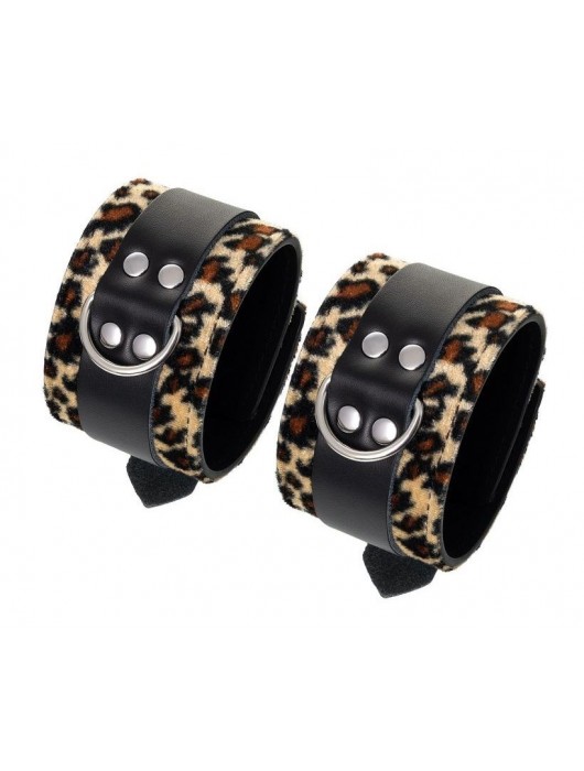 Наручники Anonymo с анималистическим принтом - ToyFa - купить с доставкой в Грозном