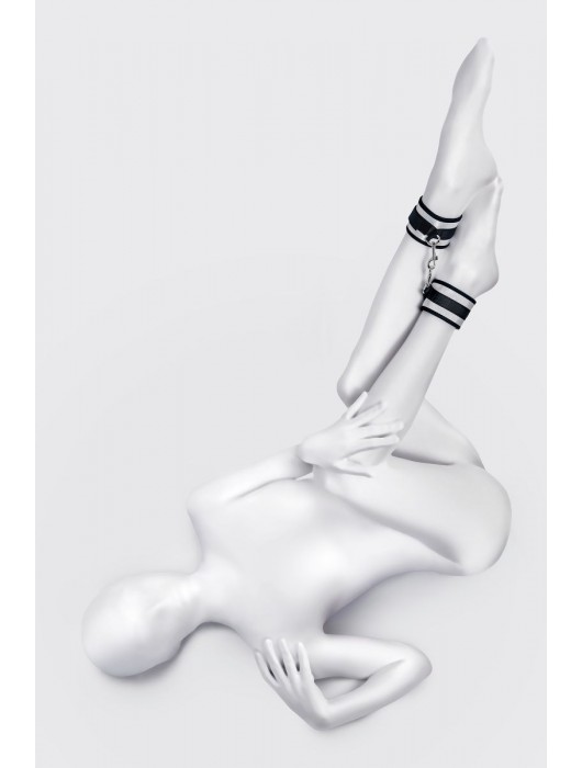 Серебристо-черные оковы Anonymo - ToyFa - купить с доставкой в Грозном