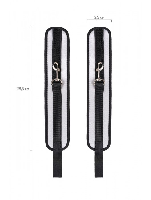 Серебристо-черные оковы Anonymo - ToyFa - купить с доставкой в Грозном