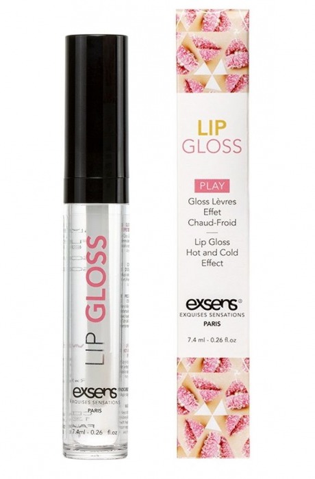 Блеск для губ Lip Gloss Strawberry с ароматом клубники - 7 мл. - Exsens - купить с доставкой в Грозном