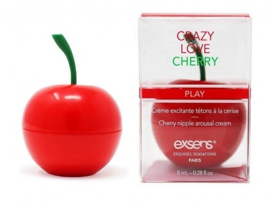 Крем для стимуляции сосков Crazy Love Cherry - 8 мл. - Exsens - купить с доставкой в Грозном