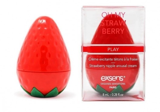 Крем для стимуляции сосков Oh My Strawberry - 8 мл. - Exsens - купить с доставкой в Грозном