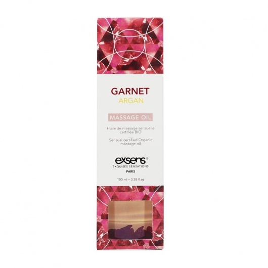 Органическое массажное масло GARNET ARGAN - 100 мл. - Exsens - купить с доставкой в Грозном