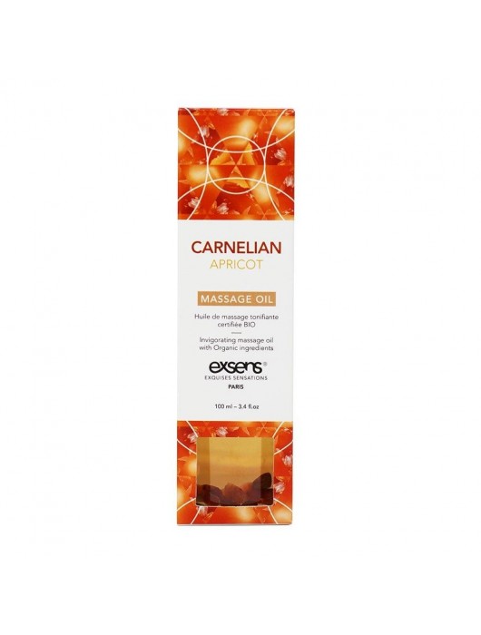 Органическое массажное масло CARNELIAN APRICOT - 100 мл. - Exsens - купить с доставкой в Грозном