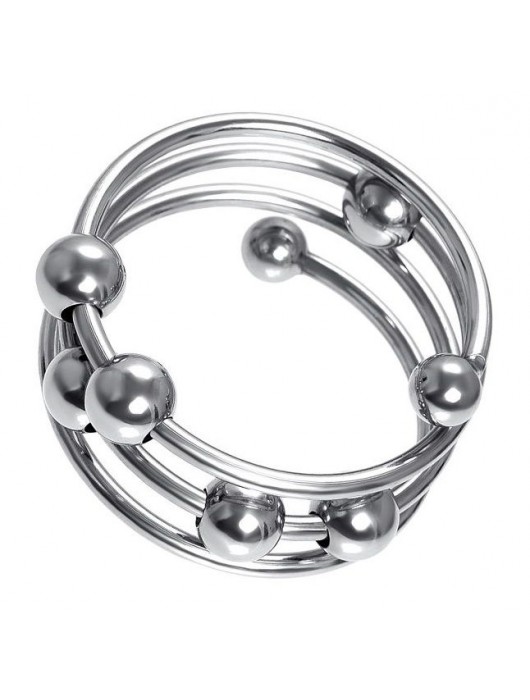 Большое металлическое кольцо под головку пениса - ToyFa - купить с доставкой в Грозном