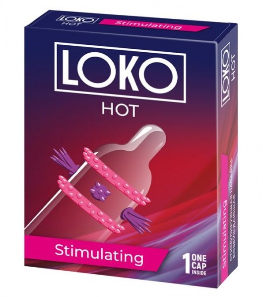 Стимулирующая насадка на пенис LOKO HOT с возбуждающим эффектом - Sitabella - в Грозном купить с доставкой