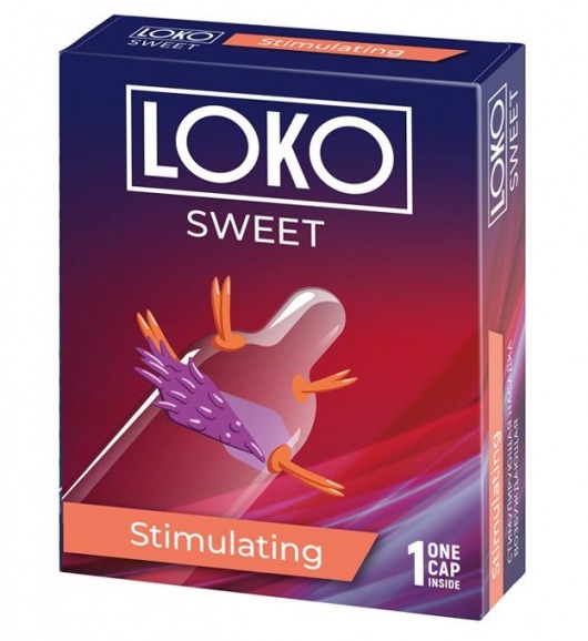 Стимулирующая насадка на пенис LOKO SWEET с возбуждающим эффектом - Sitabella - в Грозном купить с доставкой