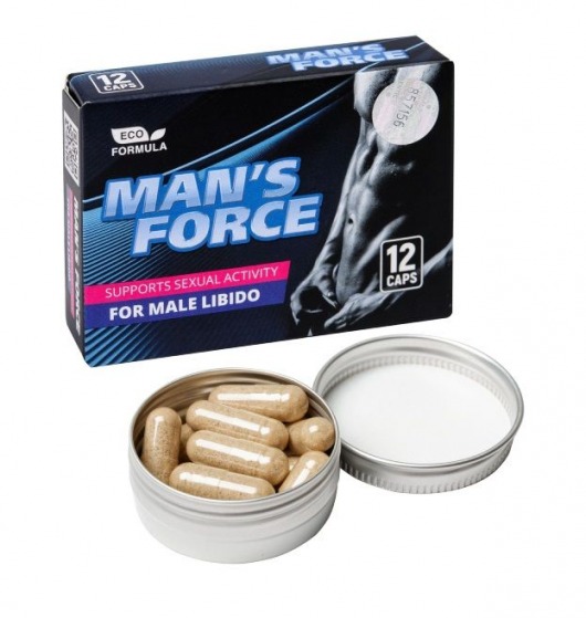 Пищевой концентрат для мужчин MANS FORCE  - 12 капсул - Sitabella - купить с доставкой в Грозном