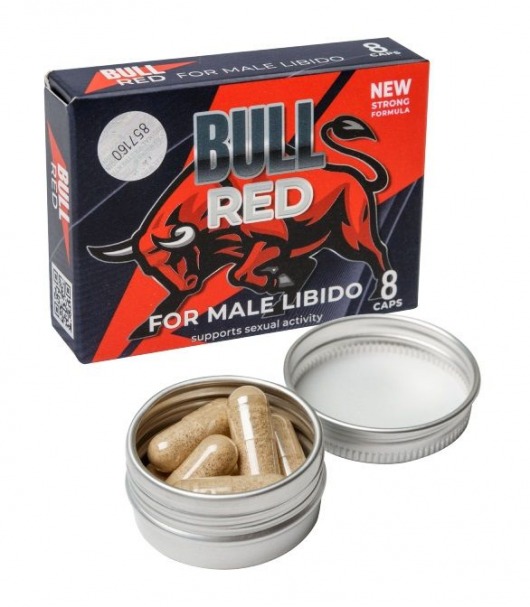 Пищевой концентрат для мужчин BULL RED - 8 капсул - Sitabella - купить с доставкой в Грозном
