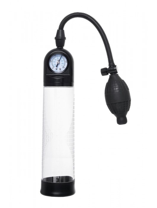 Прозрачная механическая помпа Roald с манометром - Sexus - в Грозном купить с доставкой