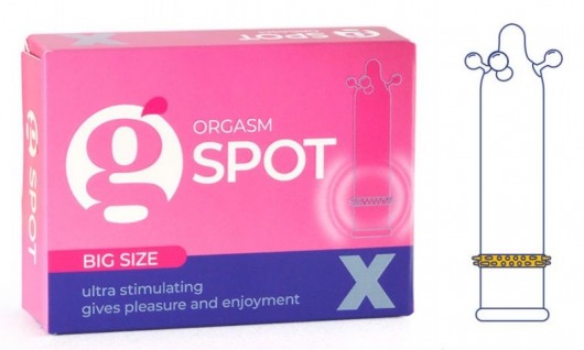 Стимулирующая насадка G-Spot X Big size - Sitabella - купить с доставкой в Грозном