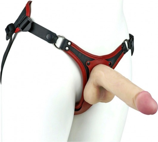 Женский пояс WOMEN Style с 3 насадками - LOVETOY (А-Полимер) - купить с доставкой в Грозном