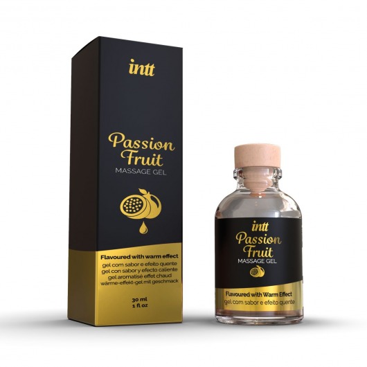 Массажный гель с ароматом маракуйи Passion Fruit - 30 мл. - INTT - купить с доставкой в Грозном