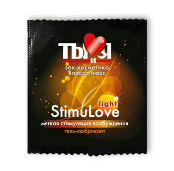 Разогревающий гель-лубрикант Stimulove Light в одноразовой упаковке - 4 гр. - Биоритм - купить с доставкой в Грозном