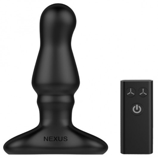 Черный вибростимулятор простаты Nexus Bolster - 12,3 см. - Nexus Range - в Грозном купить с доставкой