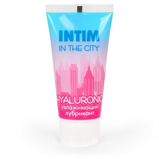 Увлажняющий лубрикант на водной основе Intim in the city Hyaluronic - 60 гр. - Биоритм - купить с доставкой в Грозном