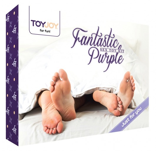 Эротический набор FANTASTIC PURPLE SEX TOY KIT - Toy Joy - купить с доставкой в Грозном